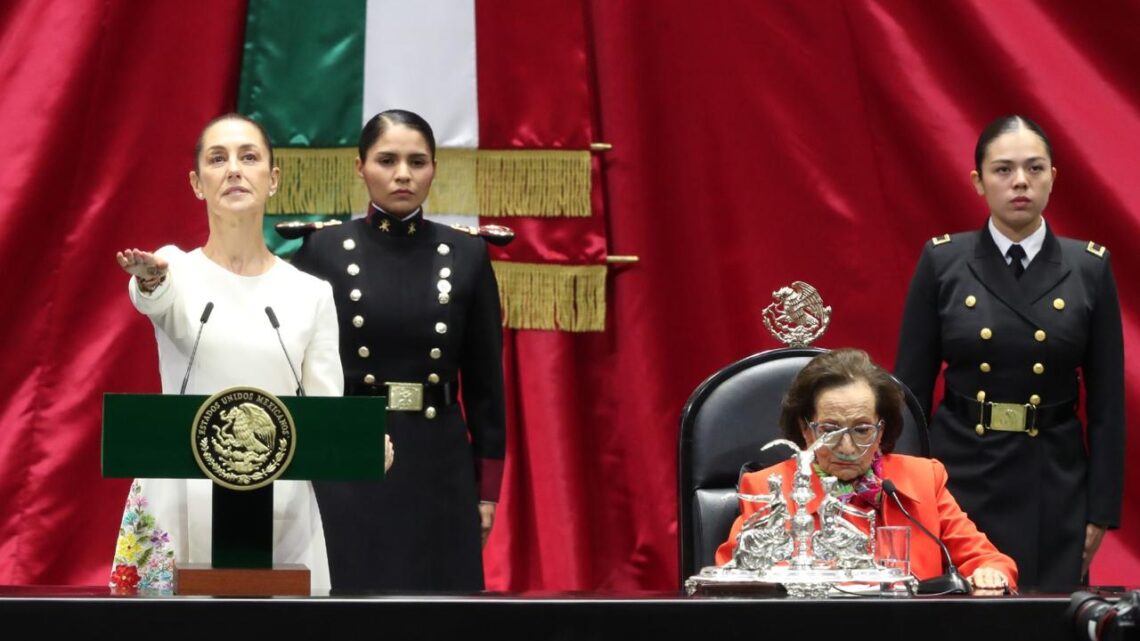 Claudia Sheinbaum Pardo asume la presidencia de México