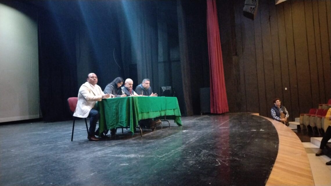 Primera Asamblea Tlatelolca, en el Teatro del Deportivo “5 de Mayo”