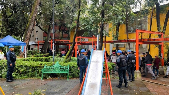 Operativo Disuasivo para Inhibir el Delito en Tlatelolco